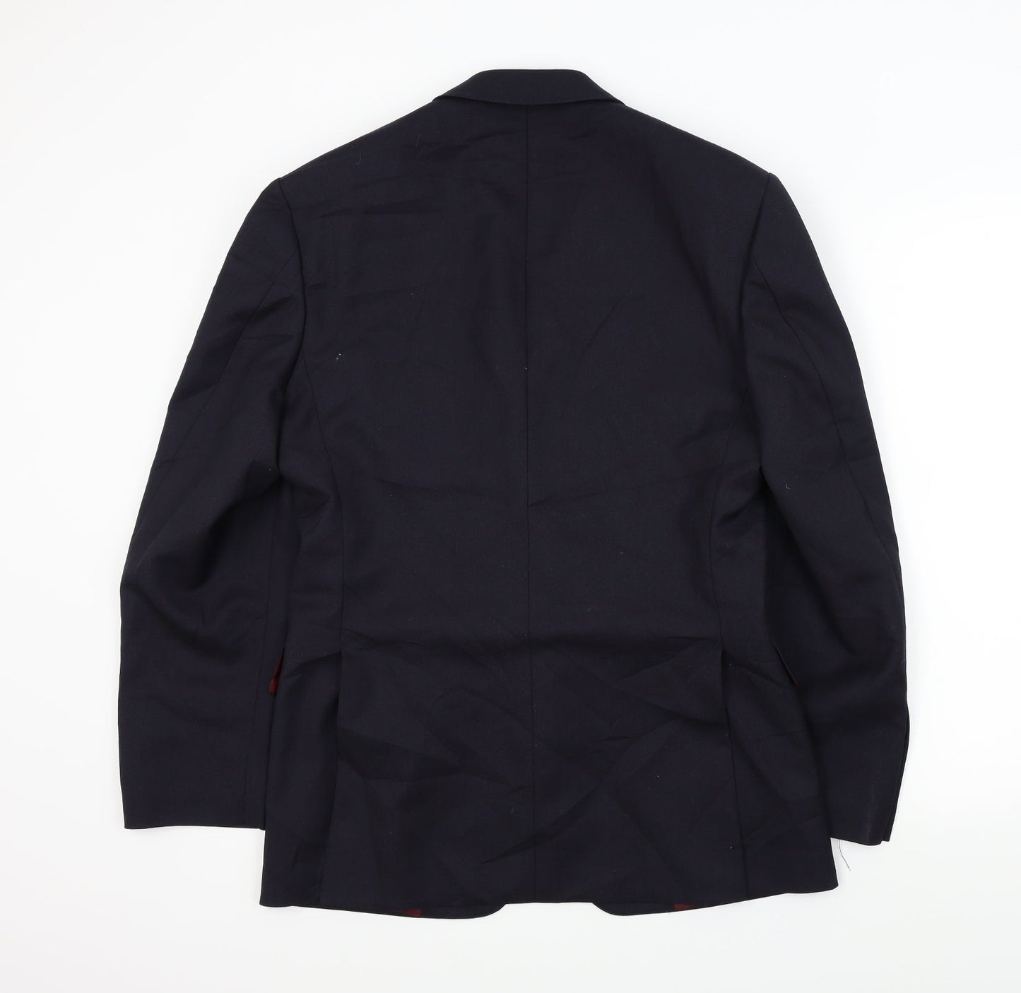 Mens UK Size L Preworn Regular Blue Suit Jacket