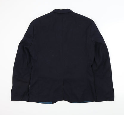 Mens UK Size S NEXT Regular Blue Suit Jacket