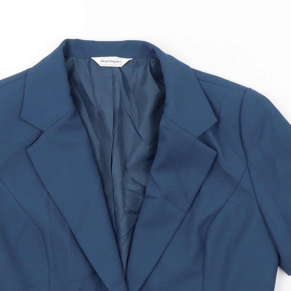 Nightingales Womens Black   Jacket  Size 10