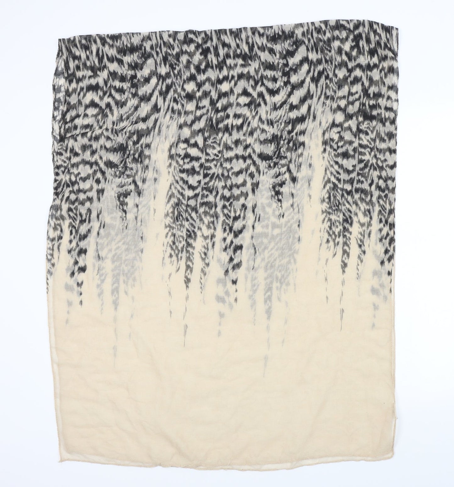 Peacocks  Beige Geometric   Scarf