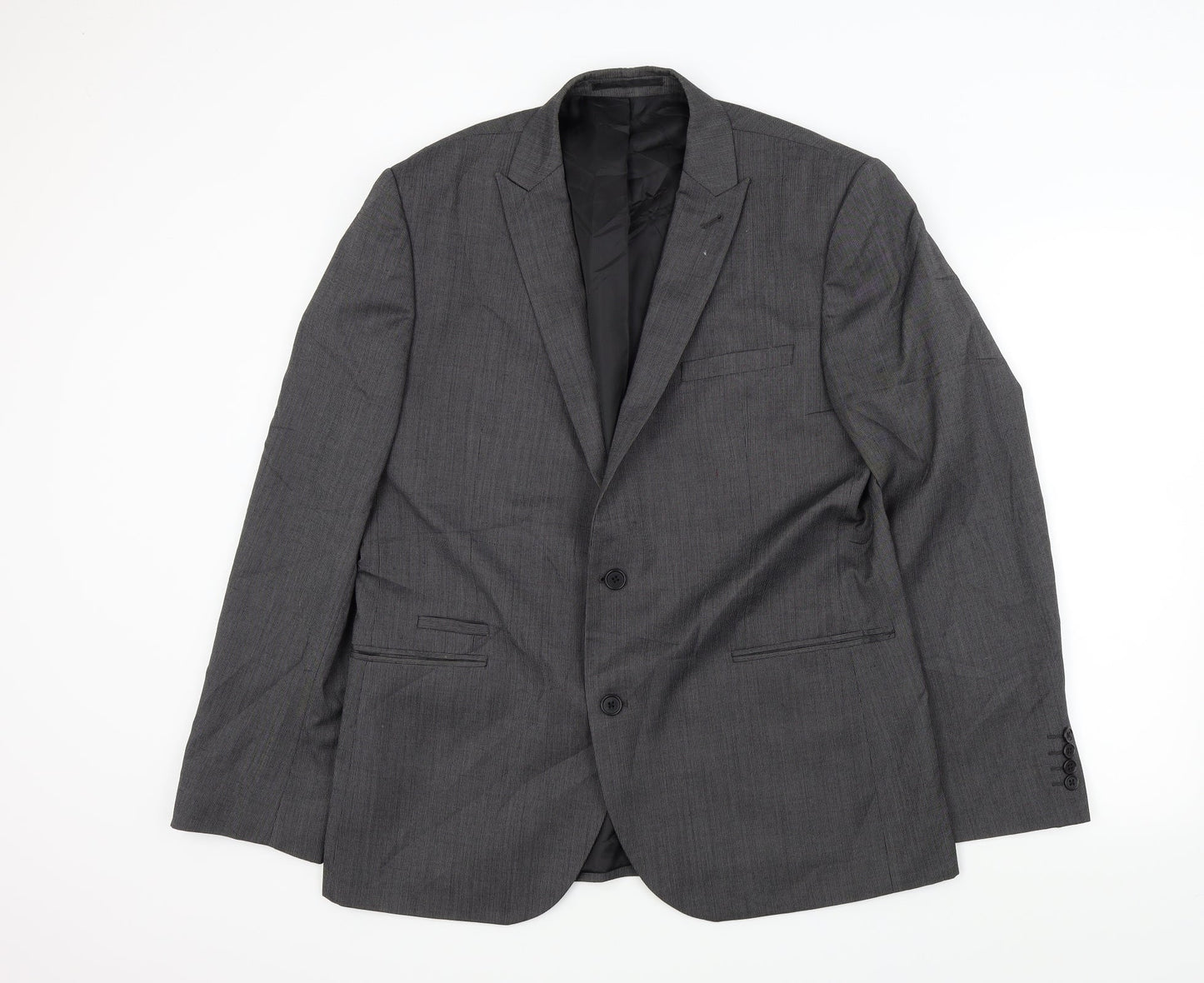 Mens UK Size L NEXT Regular Grey Suit Jacket