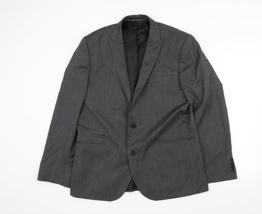 Mens UK Size L NEXT Regular Grey Suit Jacket