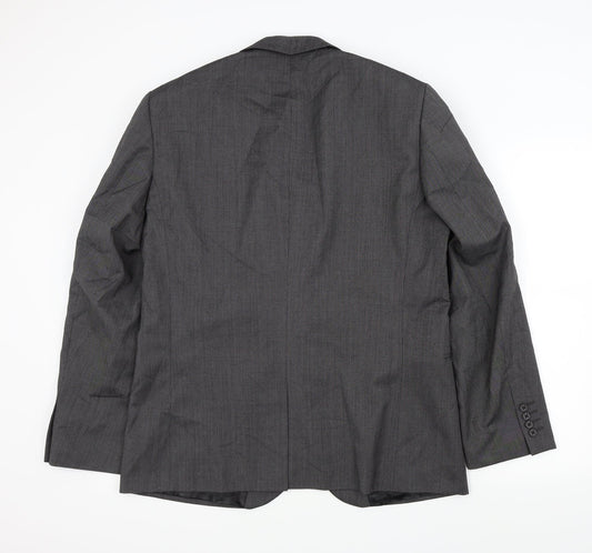 Mens UK Size L NEXT Regular Grey Suit Jacket