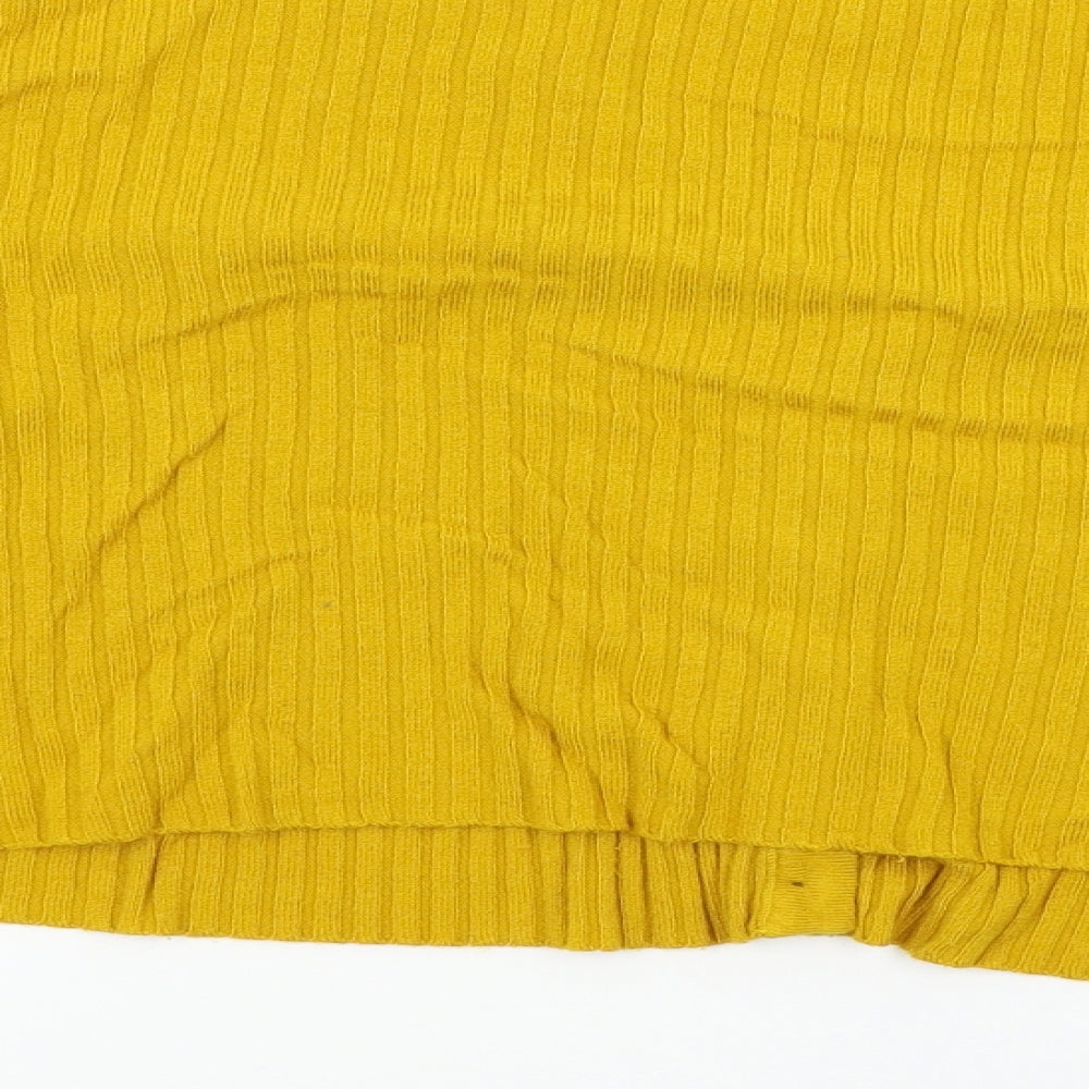 Primark  Womens Yellow   Cardigan Jumper Size 20