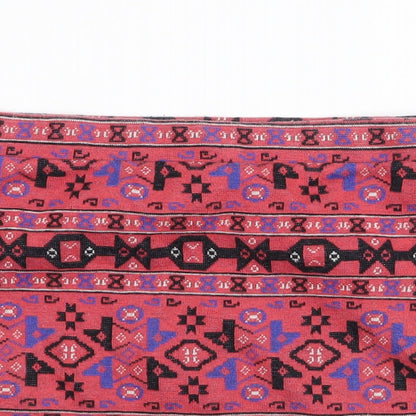 STAYING AT STAR Womens Multicoloured Geometric  Mini Skirt Size M  - Stretch waistband