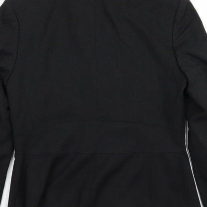 Womens UK Size 10 AMARANTO Regular Black Blazer