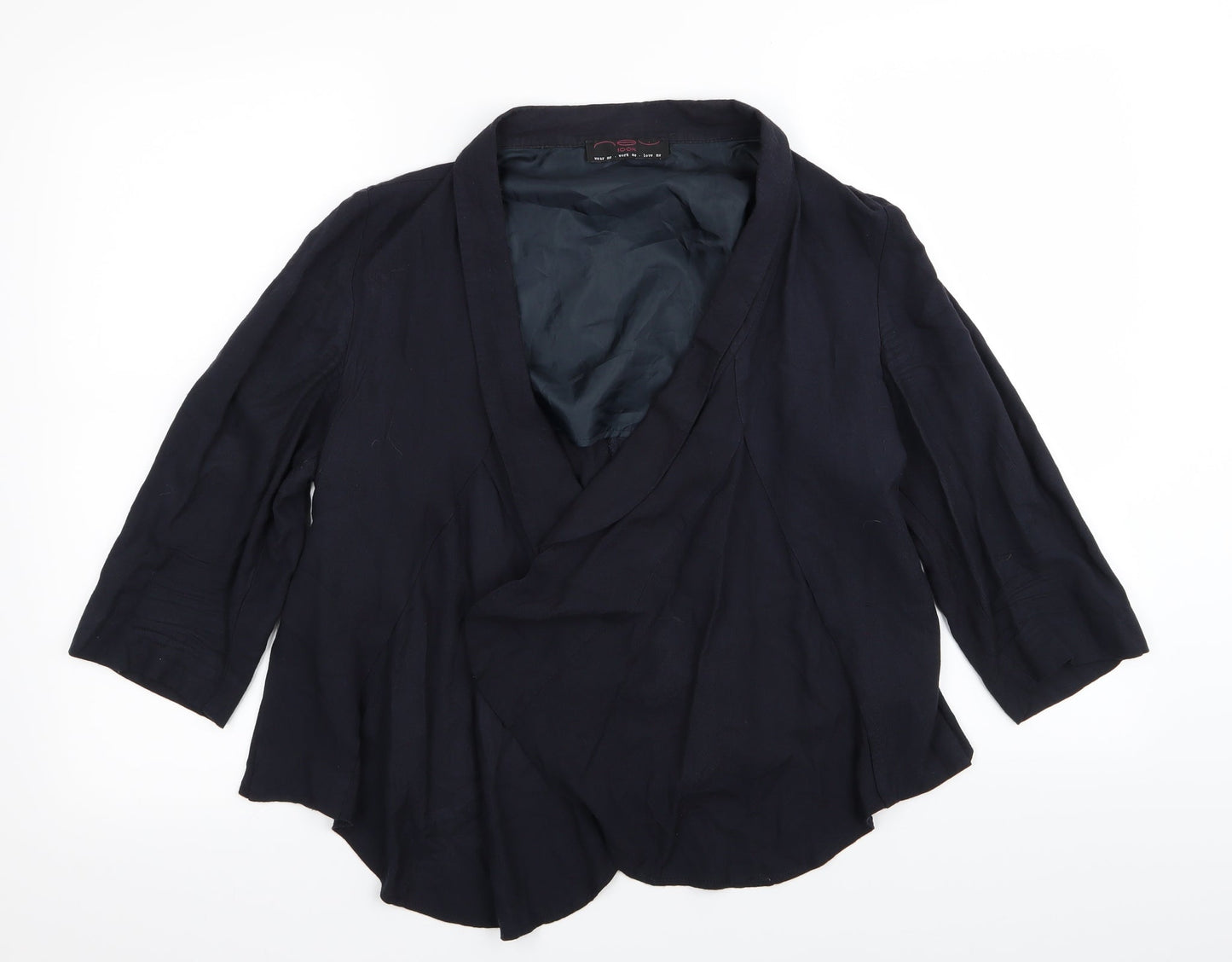 New Look Womens Blue   Jacket Blazer Size 12