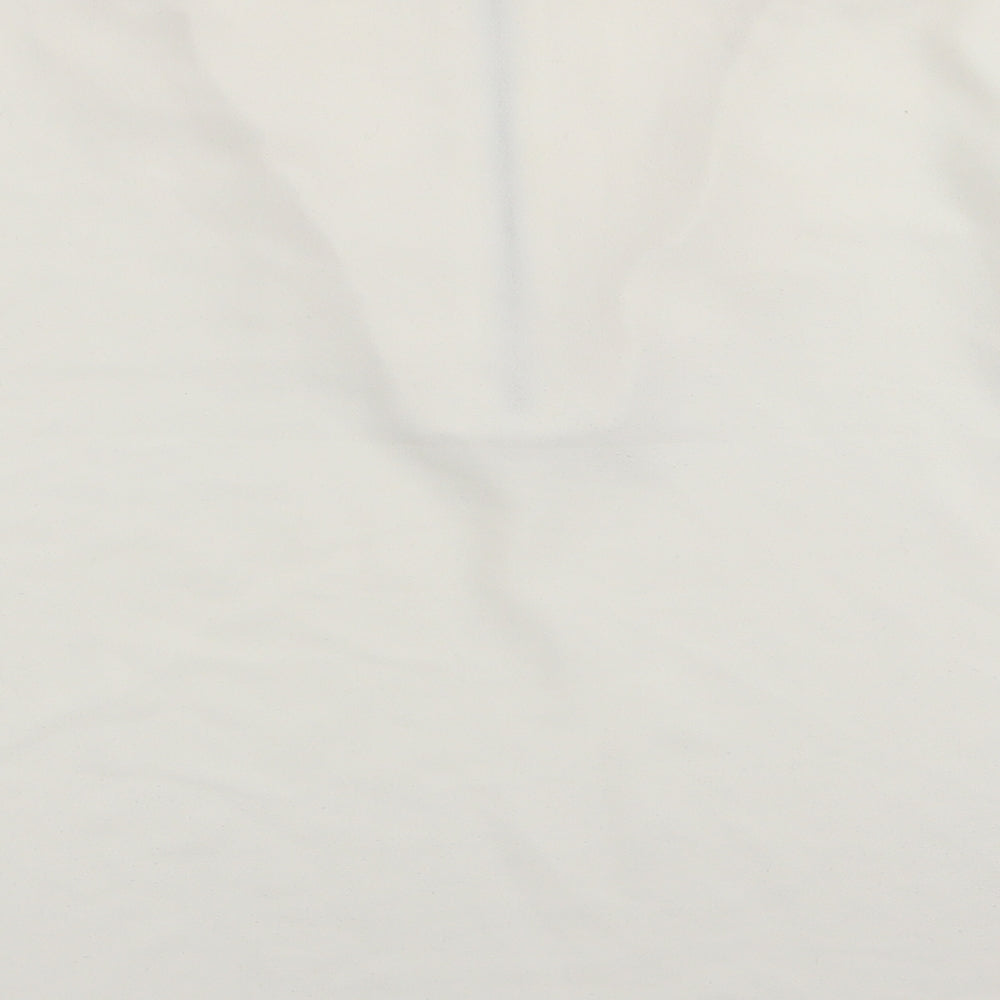 Womens UK Size M Monki White Basic Blouse