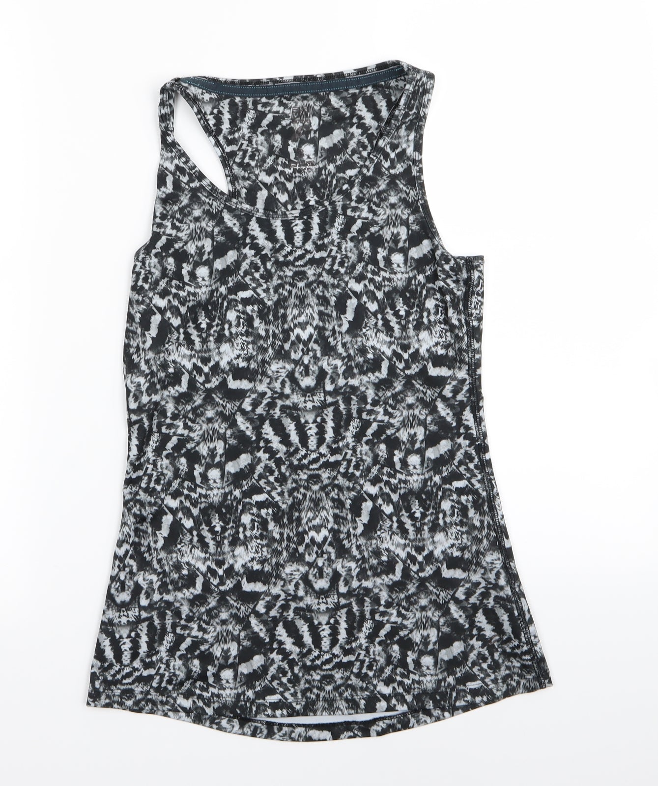 F&F Womens Multicoloured Geometric  Basic Tank Size 8