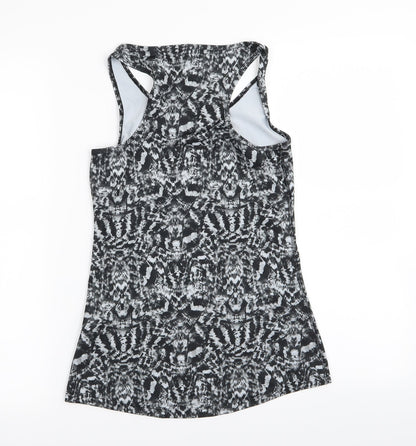 F&F Womens Multicoloured Geometric  Basic Tank Size 8