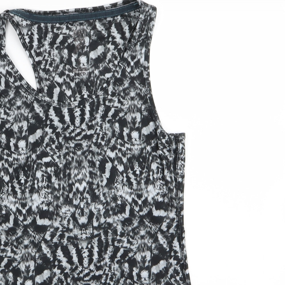 F&F Womens Multicoloured Geometric  Basic Tank Size 8