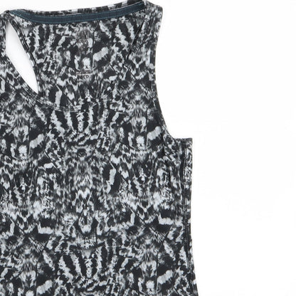 F&F Womens Multicoloured Geometric  Basic Tank Size 8