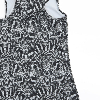 F&F Womens Multicoloured Geometric  Basic Tank Size 8