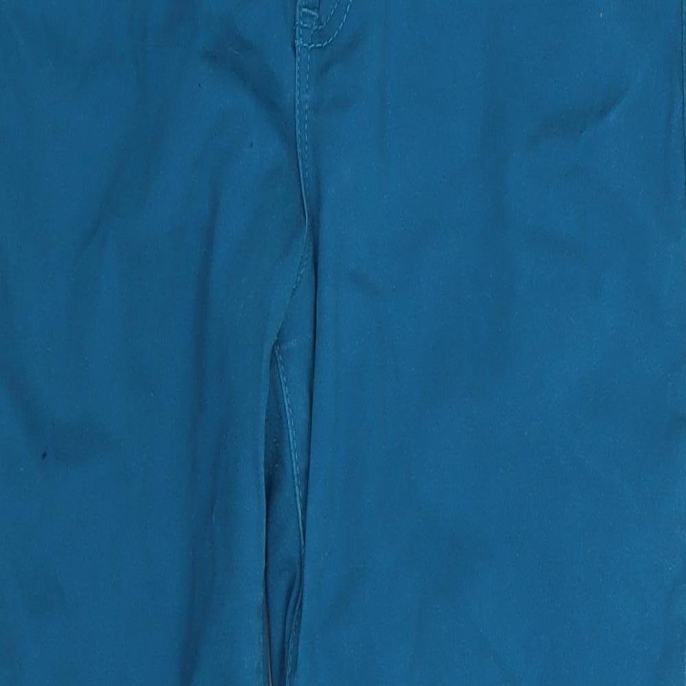Womens UK Size 8 Preworn Regular Fit  Blue Trousers