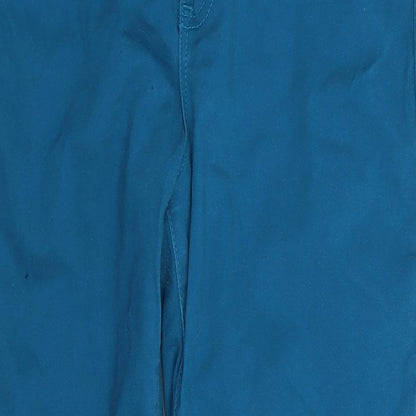 Womens UK Size 8 Preworn Regular Fit  Blue Trousers