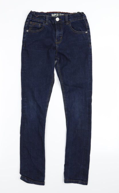 M&Co Girls Blue   Skinny Jeans Size 9 Years