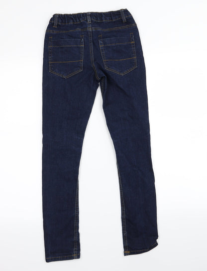 M&Co Girls Blue   Skinny Jeans Size 9 Years