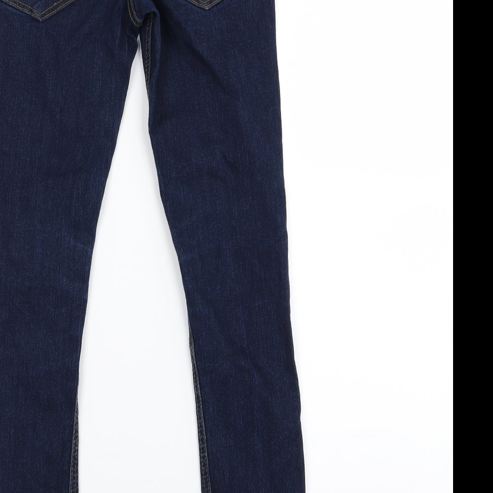 M&Co Girls Blue   Skinny Jeans Size 9 Years