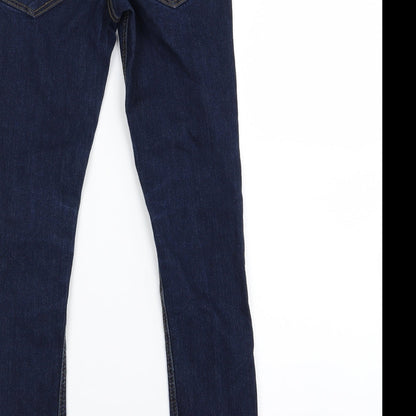 M&Co Girls Blue   Skinny Jeans Size 9 Years