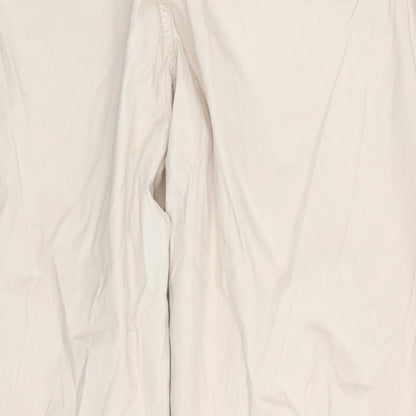Womens UK Size 12 Classic Regular Fit  Beige Trousers