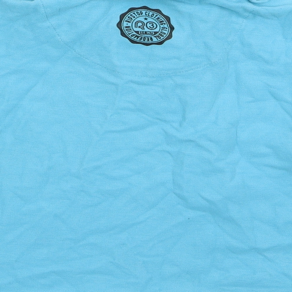 ripstop Boys Blue   Basic Polo Size 4-5 Years