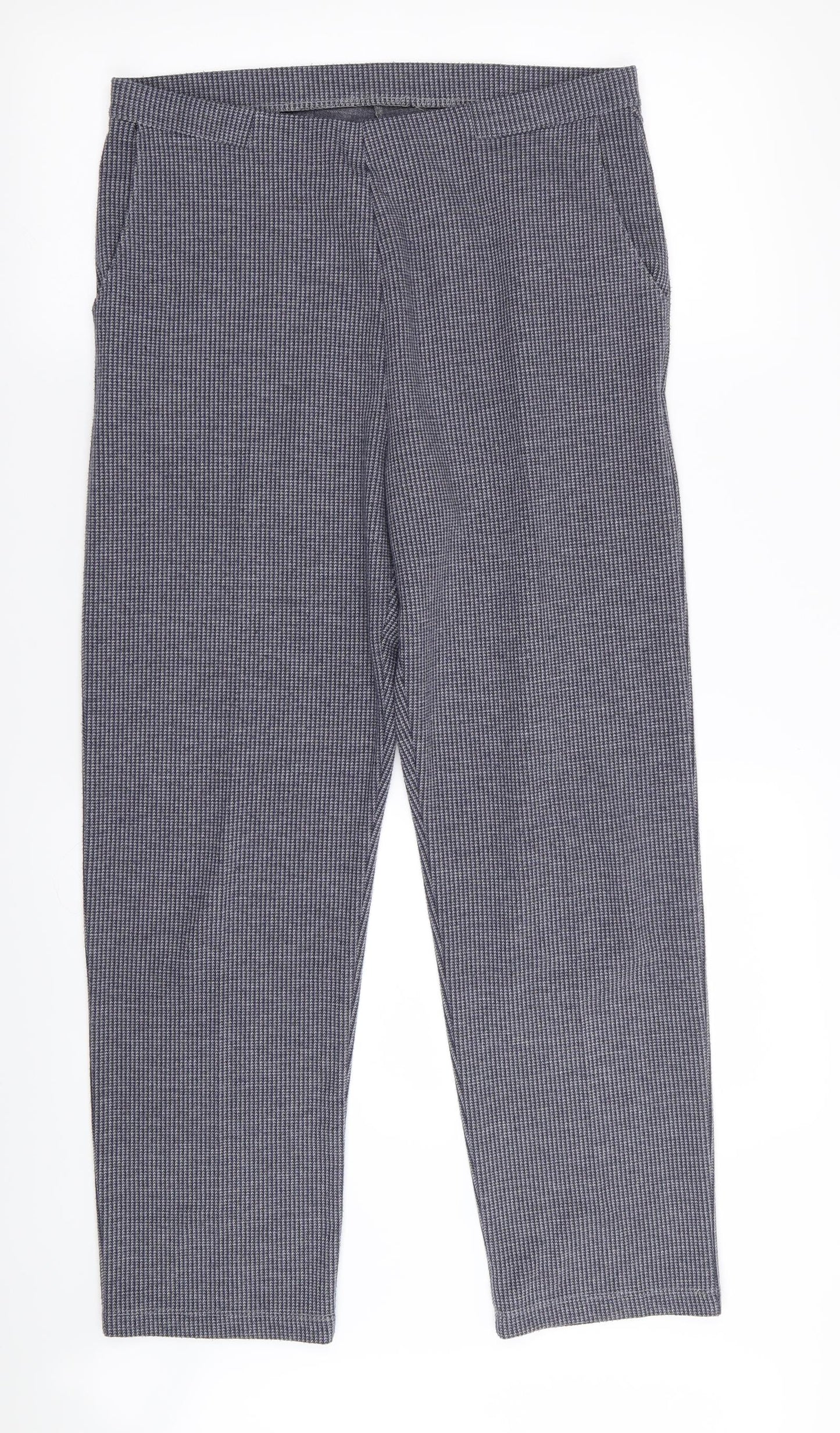 Womens UK Size 30 in Preworn Regular Fit  Blue Trousers