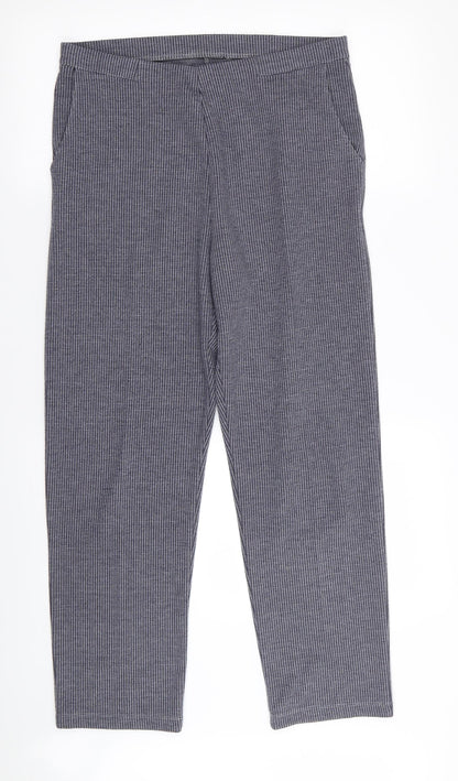 Womens UK Size 30 in Preworn Regular Fit  Blue Trousers
