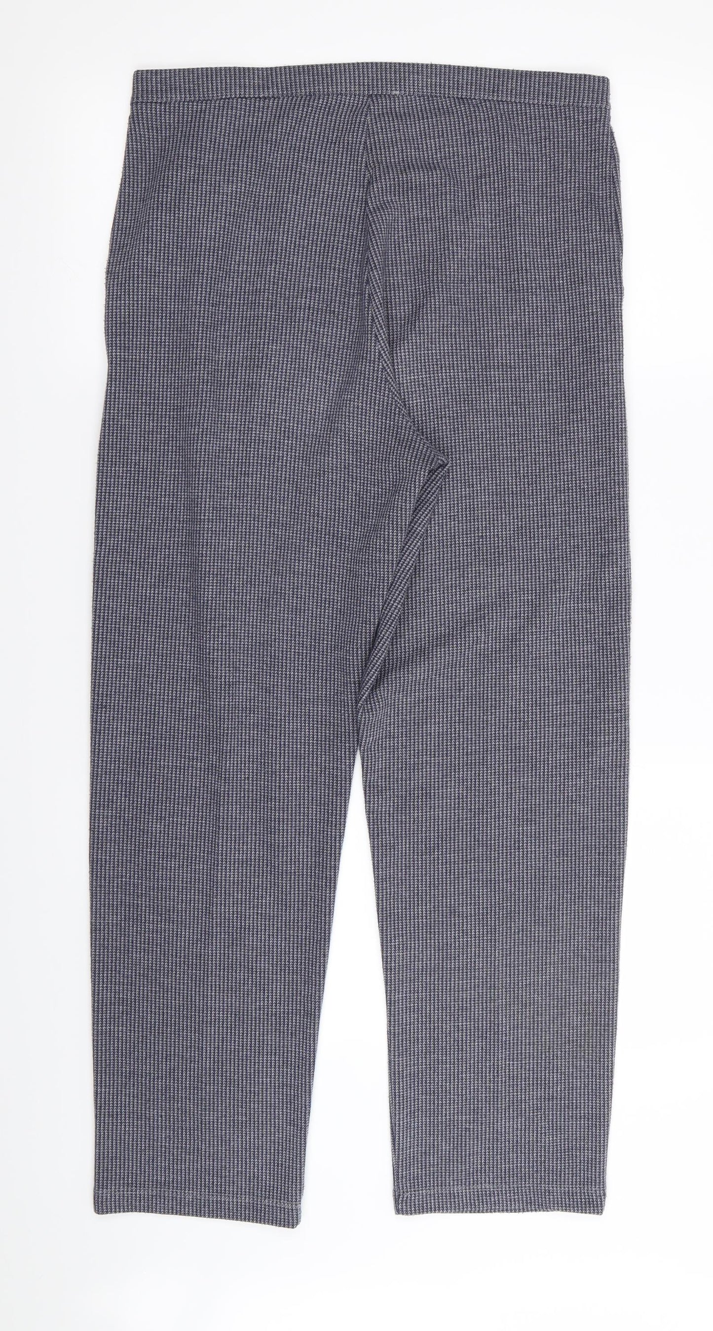 Womens UK Size 30 in Preworn Regular Fit  Blue Trousers