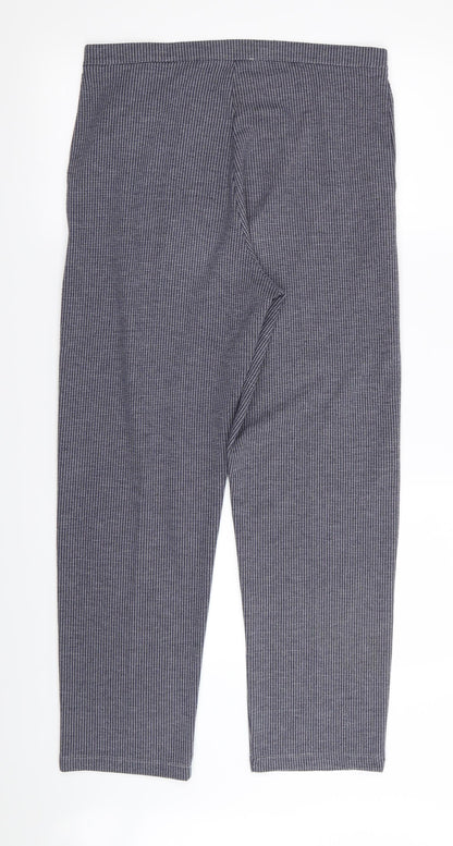 Womens UK Size 30 in Preworn Regular Fit  Blue Trousers