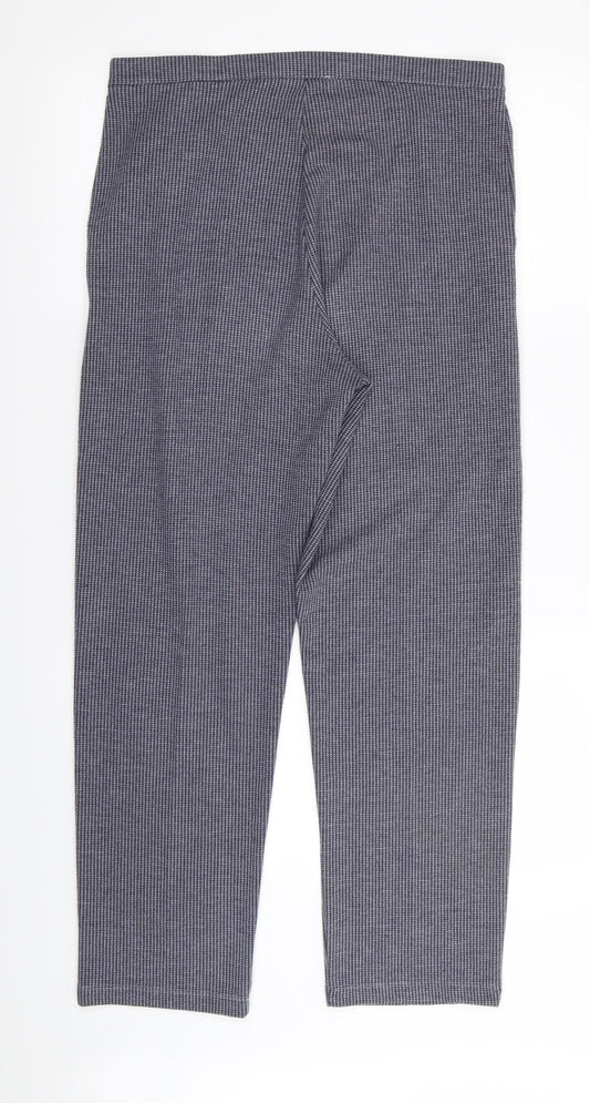 Womens UK Size 30 in Preworn Regular Fit  Blue Trousers
