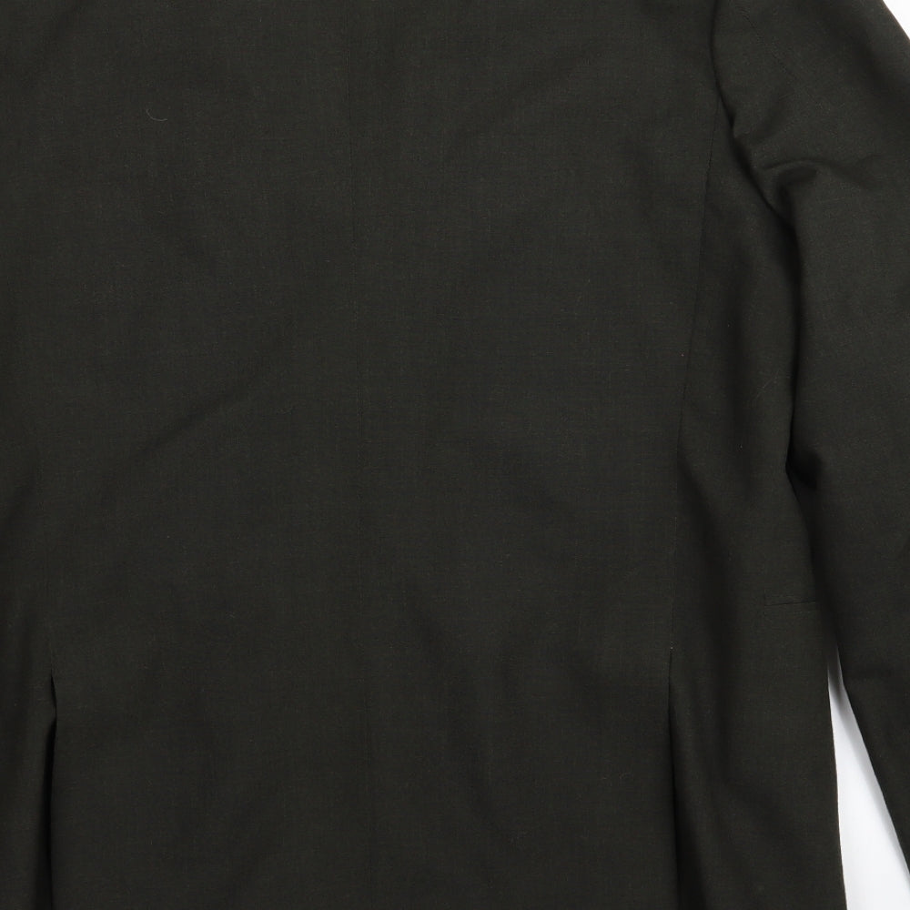 Preworn Mens Green   Jacket Blazer Size 38