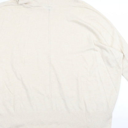 Miss Selfridge Womens Beige   Pullover Jumper Size 12