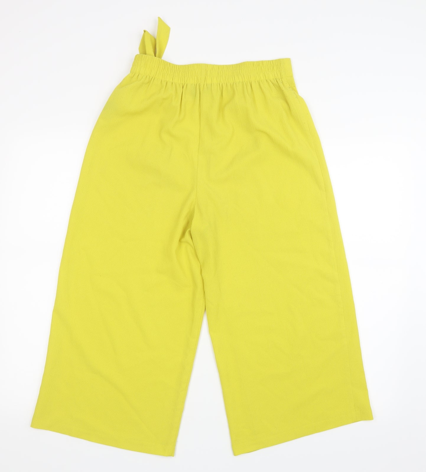 George Womens Yellow   Cropped Trousers Size 8