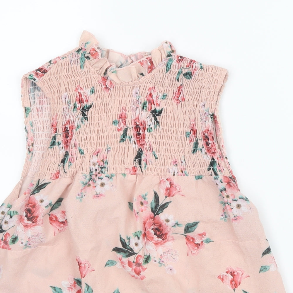 Womens UK Size 8 Select Pink Basic Blouse