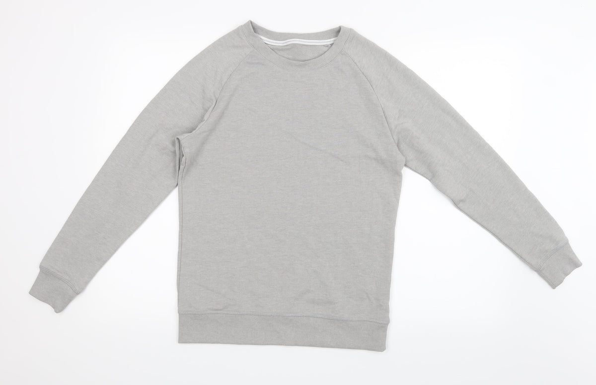Russell Mens Grey   Pullover Jumper Size S