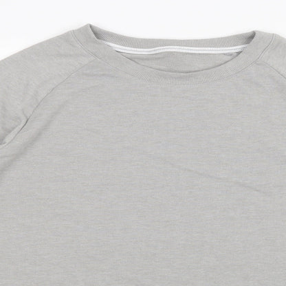 Russell Mens Grey   Pullover Jumper Size S