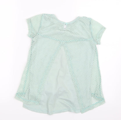 Breeze Girls Girls Green   Basic T-Shirt Size 10 Years