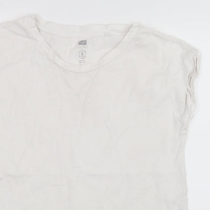 F&F Womens White   Basic T-Shirt Size 12