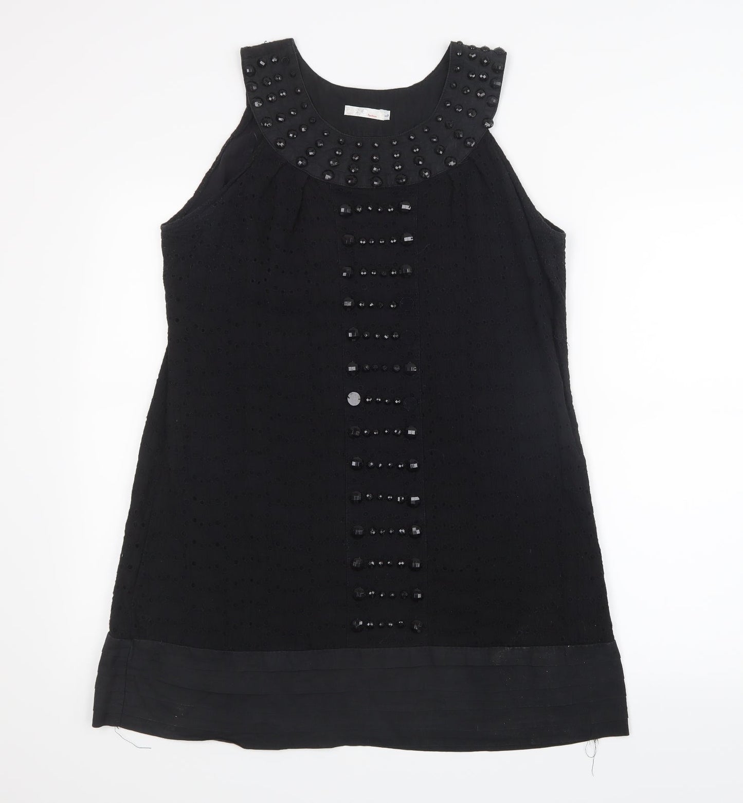 S.C Fashion Womens Black   Basic Blouse Size L