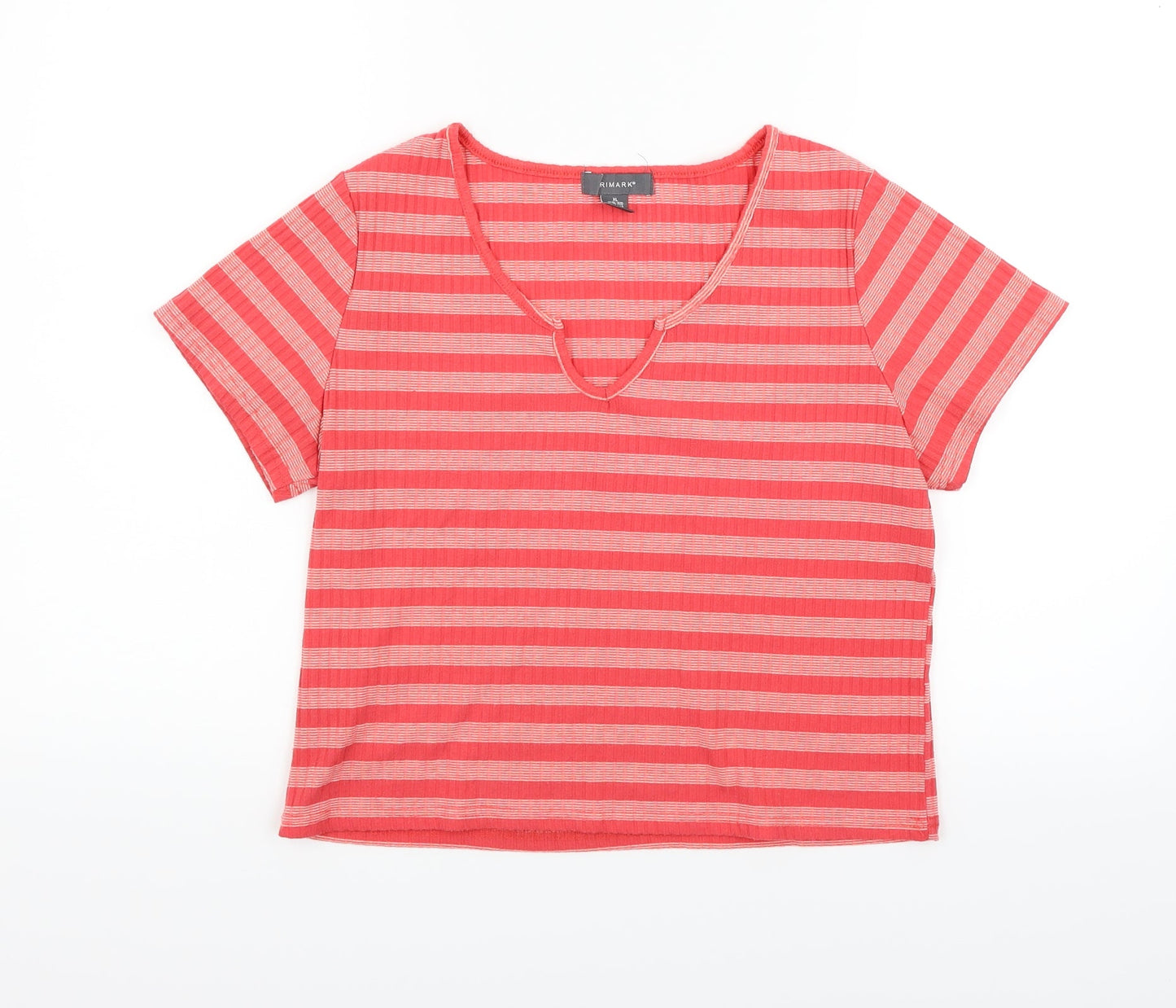 Primark Womens Red   Basic T-Shirt Size XL