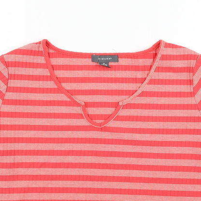 Primark Womens Red   Basic T-Shirt Size XL