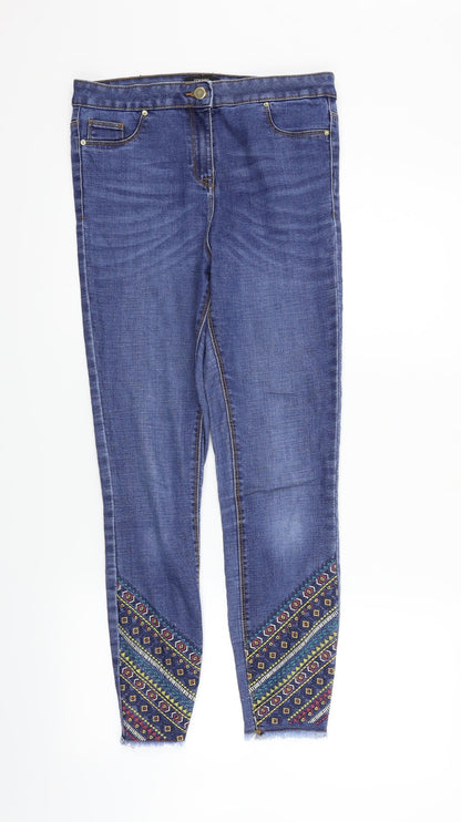 /Denim Womens Blue   Straight Jeans Size 10 L25 in