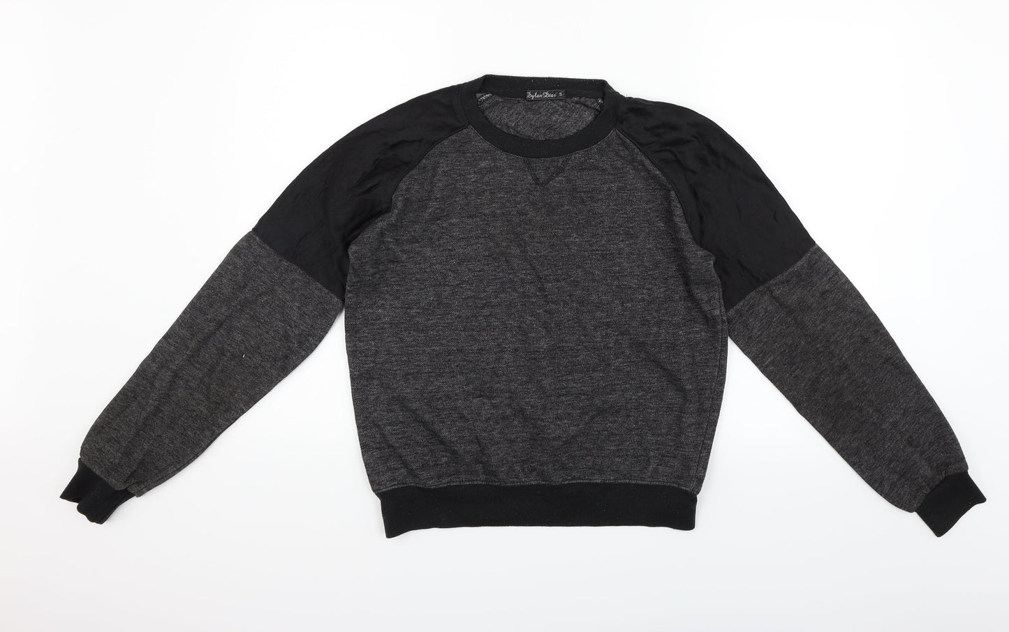 Dylan Star Boys Black   Pullover Jumper Size S