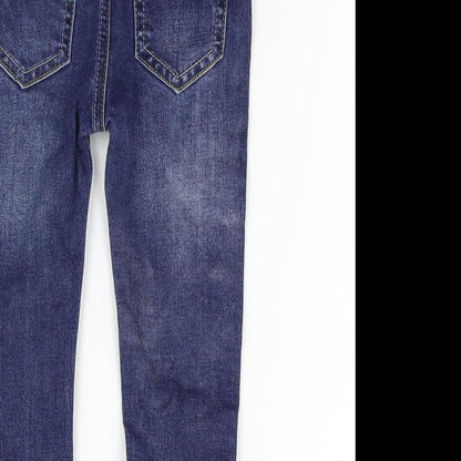 Denim & Co.  Blue   Cargo Trousers Size 12-18 Months