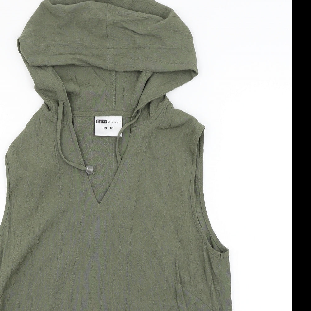 Sara Woman Womens Green   Pullover Jumper Size 12