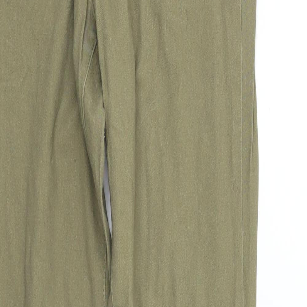 Womens UK Size M Pieces Regular Fit  Beige Trousers