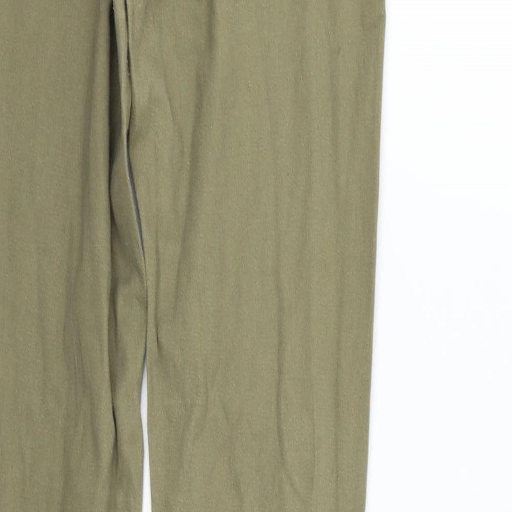 Womens UK Size M Pieces Regular Fit  Beige Trousers