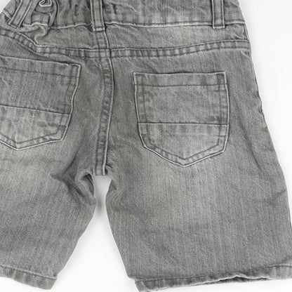 Mini Rebel  Grey   Cropped Jeans Size 18-24 Months