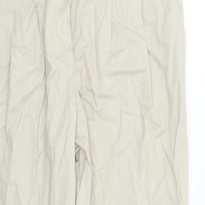 Womens UK Size 12 Atmosphere Regular Fit  Beige Trousers