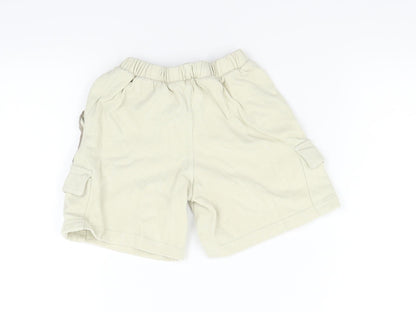 Babble Boom  Beige   Cropped Trousers Size 12-18 Months